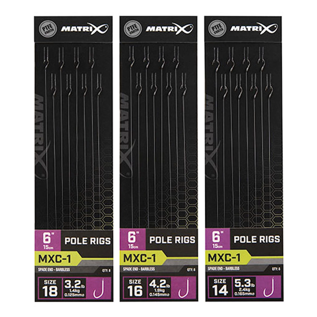 Matrix MXC-1 6" Pole Rigs 3 Matrix MXC-1 6" Pole Rigs