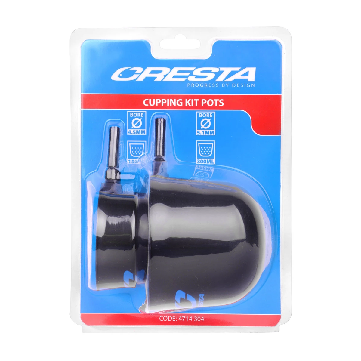 Cresta Cupping Kit Pots 4 Cresta Cupping Kit Pots - Afbeelding 2