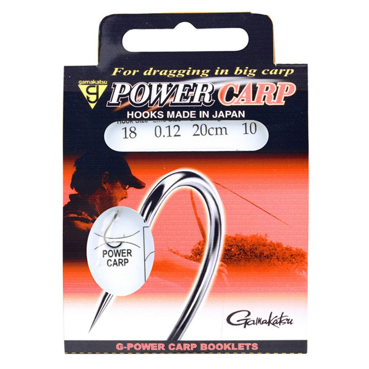 Gamakatsu Hakenboekje Power Carp 20 Cm 3 Gamakatsu Hakenboekje Power Carp 20 Cm