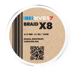 River7 X8 Braid -Kleinmateriaal Verkoopwinkel 4cb55d4c3cb64722b798414ea529d6e6