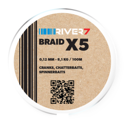 River7 X5 Braid -Kleinmateriaal Verkoopwinkel 82e91253dd6e465c86e24d1fceb20f1f