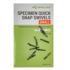 Korum Specimen Quick Lock Snap Swivels -Kleinmateriaal Verkoopwinkel 98ee1180b2124a2783e172ba77b990d7