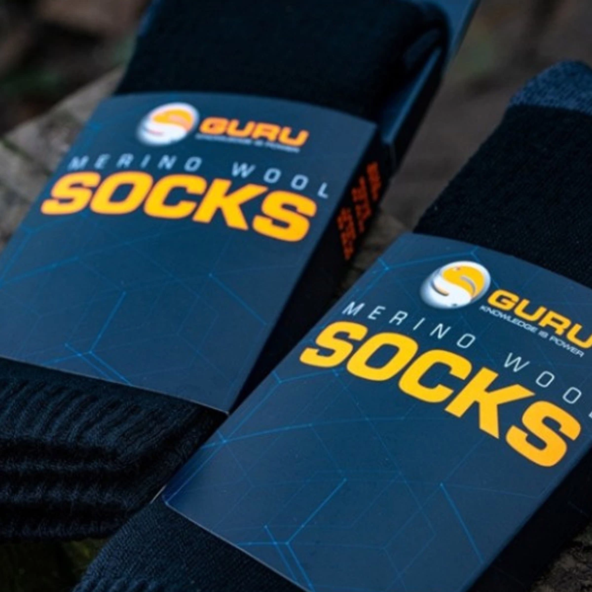 Guru Merino Wool Sock Black 3 Guru Merino Wool Sock Black