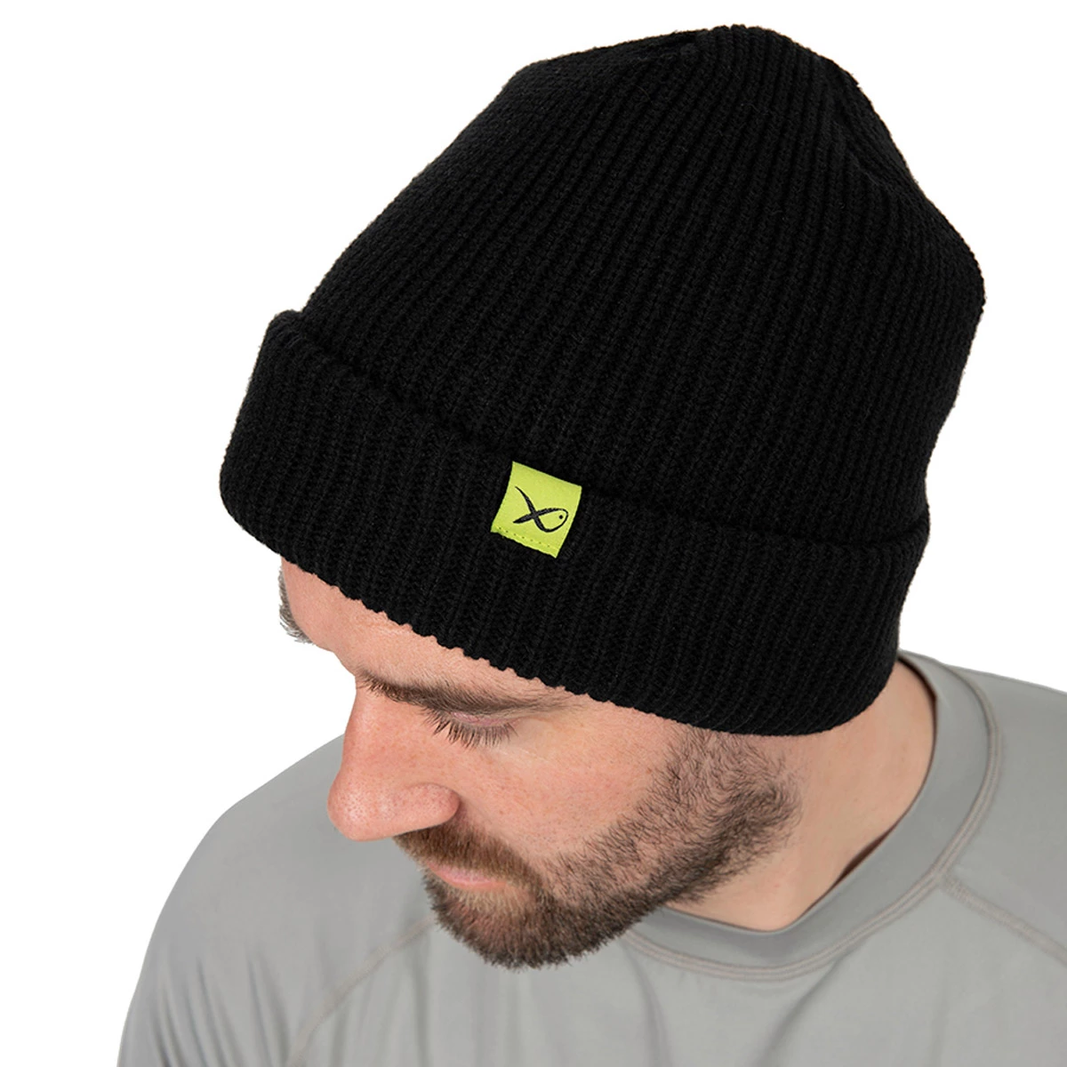 Matrix Thinsulate Beanie Hat Black 4 Matrix Thinsulate Beanie Hat Black - Afbeelding 2