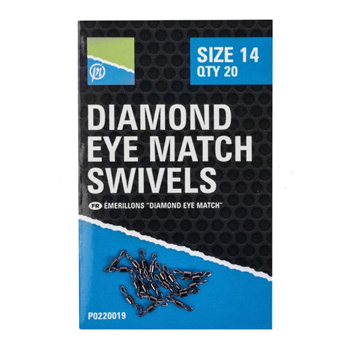 Preston Innovations Diamond Eye Match Swivels 3 Preston Innovations Diamond Eye Match Swivels