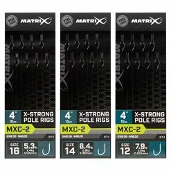 Matrix MXC-2 4" Barbless Pole Rigs