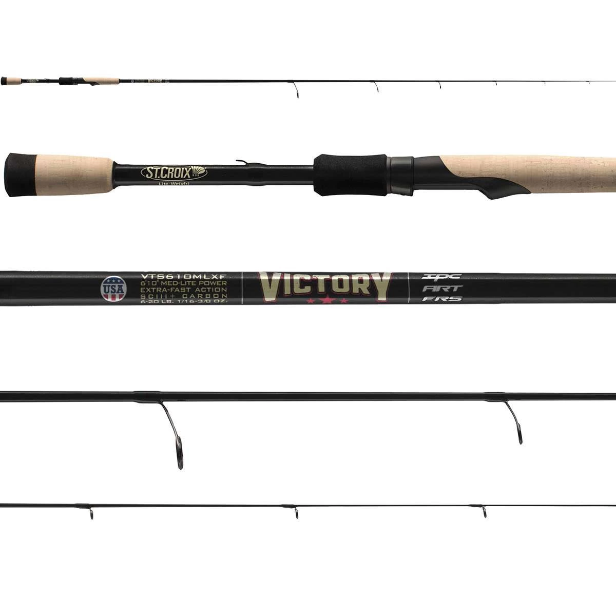 St. Croix St Croix Victory Spinning 71 MF 4 St. Croix St Croix Victory Spinning 71 MF - Afbeelding 2