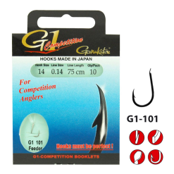 Gamakatsu Hakenboekje BKS G1-101 Feeder 75 Cm